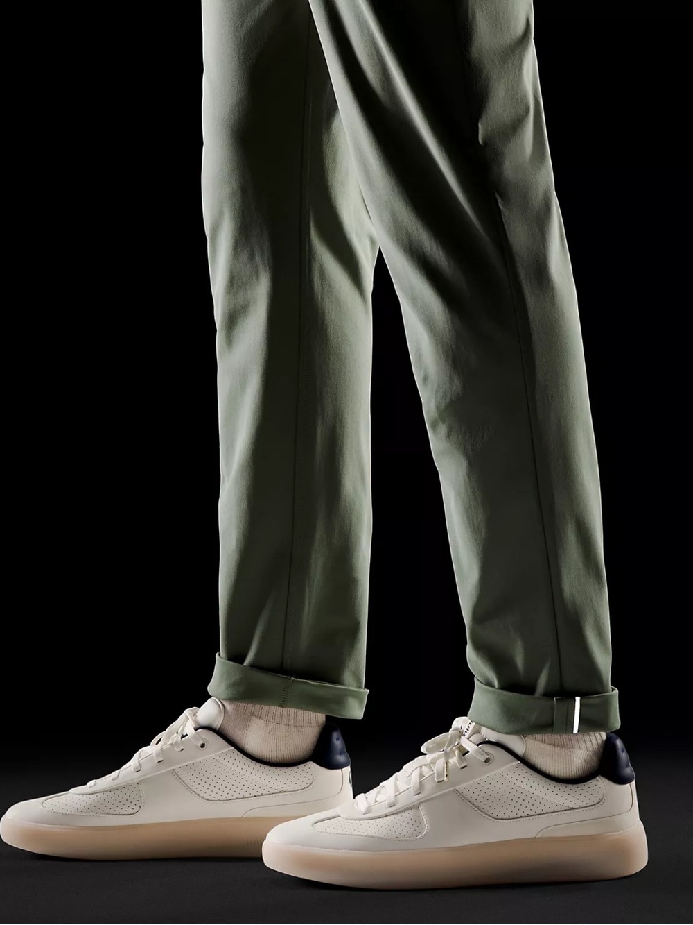 Lululemon Men’s ABC Warpstreme 5 Pocket Pants Olive Green Size 33x30 - Picture 2 of 16